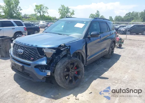 2020 Ford Explorer St from USA, damaged, VIN 1FM5K8GC4LGA89982